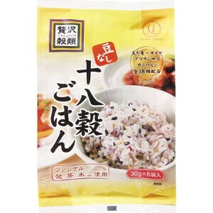 【おこめ】12枚 旭食品 贅沢穀類 十八穀ごはん 180g x12 【雑穀米】の商品ページ
