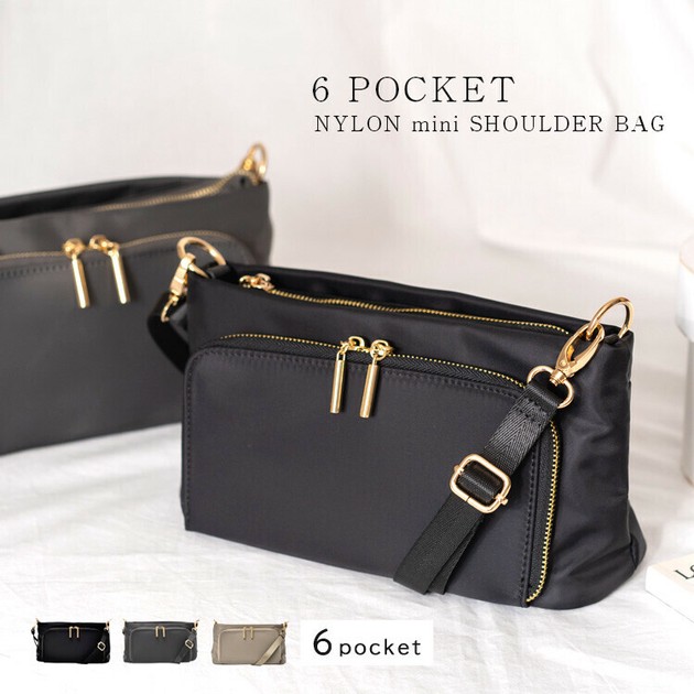 Shoulder Bag Nylon Lightweight Import Japanese products at