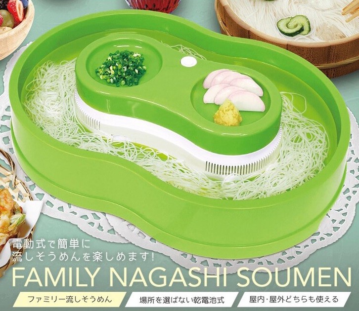 Nagashi Somen Machine  Japanese kitchen gadgets, Japanese kitchen