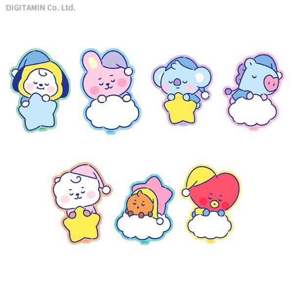 bt21 travel sticker dream pop import japanese products at wholesale prices super delivery