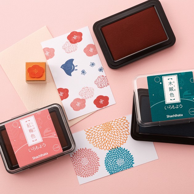 Japanese ink pad, Shachihata ink pad, Iromoyou, Japanese stamp pad