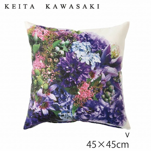 セール(SALE)開催中！ファッション通販 2022春夏新作】クッションカバー KEITA 45×45cmの商品 KAWASAKI その他