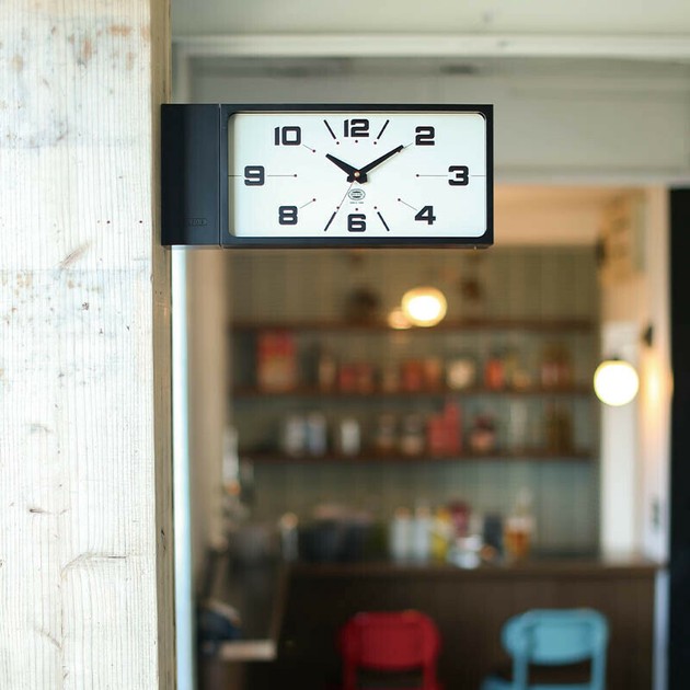 pucoさま専用　DULTON DOUBLE FACE WALL CLOCK Double Face Wall Clock (L) – Dulton