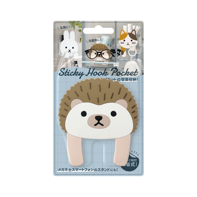 ねずみ 3本目 Sticky Hook Poket 06 ハリネズミの商品ページ｜卸・仕入れ