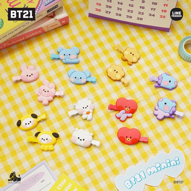 BT21 minini Hair Clip | Import Japanese products at wholesale 