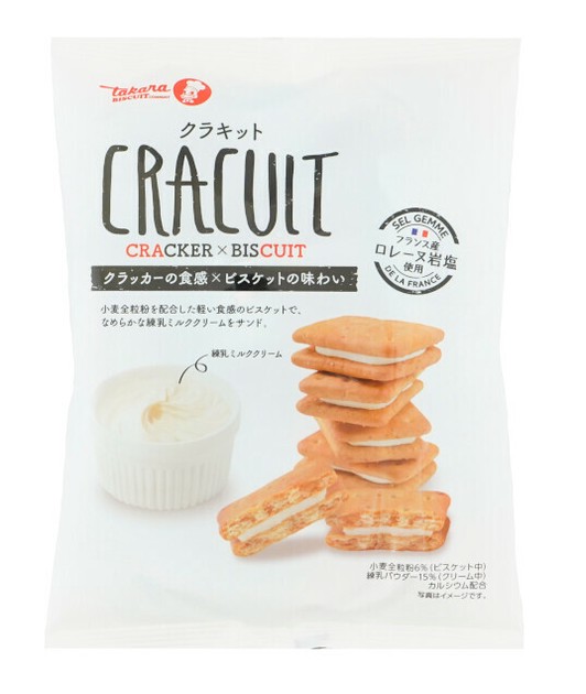 新発売の 宝製菓】クラキット練乳ミルククリーム 106g（個包装込み）の フェイスクリーム