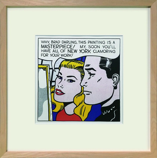 人気商品 アートフレーム リキテンスタイン Roy Lichtenstein Masterpiece コレクション