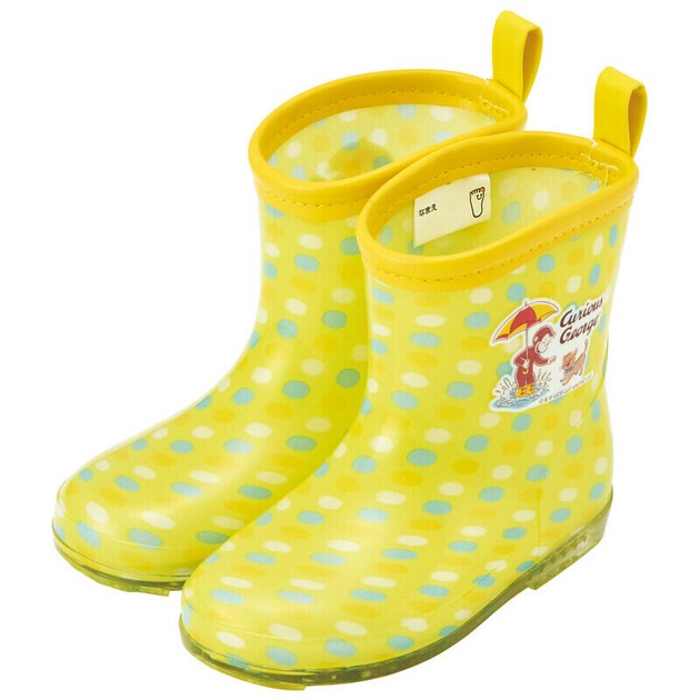 Rain Shoes Curious George Rainboots Kids 15cm Import Japanese products at wholesale prices SUPER DELIVERY
