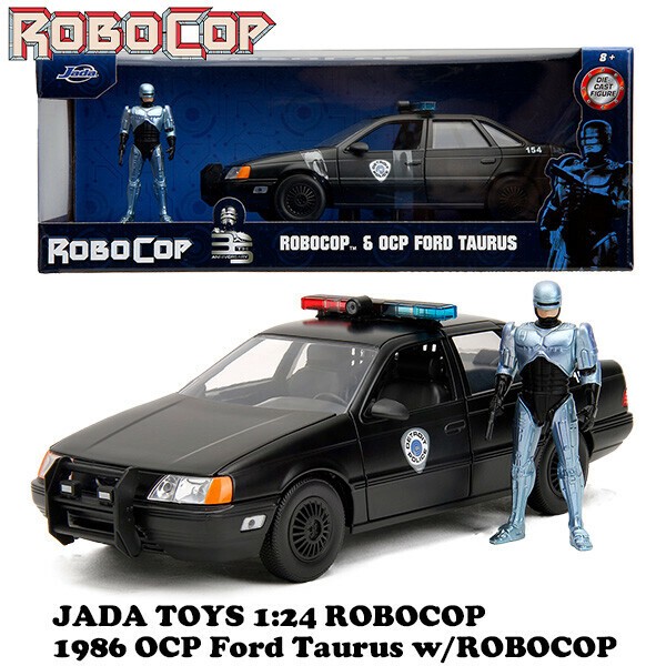 1:24 ROBOCOP 1986 OCP FORD TAURUS w/ ROBOCOP 【ロボコップ ミニカー 】の商品ページ｜卸・仕入れサイト【スーパーデリバリー】