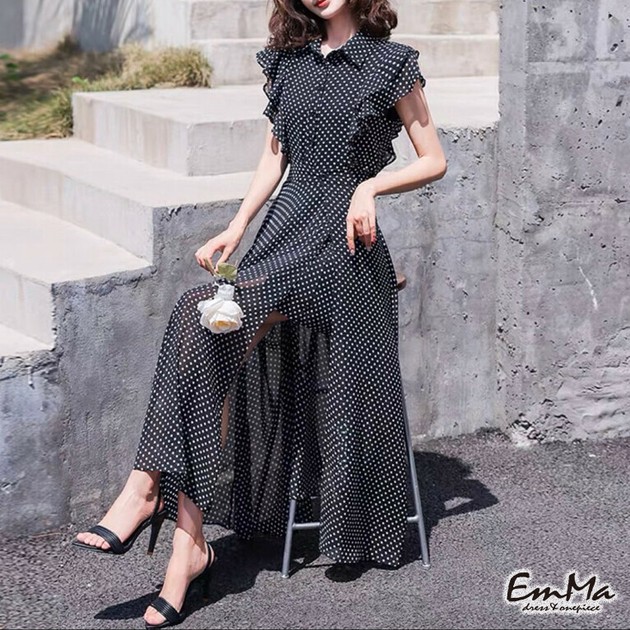 セットアップ ドットワンピース スカート ツーピース 夏