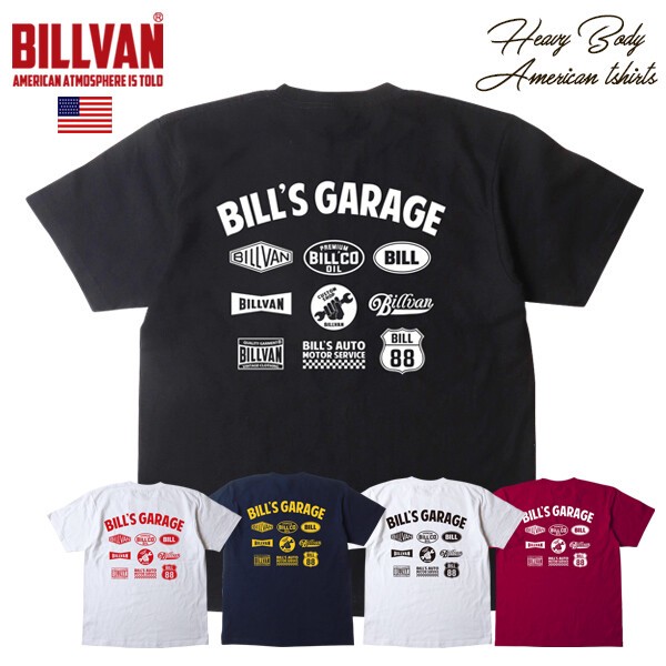 BILLVAN GARAGE アメリカンスタンダード ヘビーTシャツの商品ページ｜卸・仕入れサイト【スーパーデリバリー】