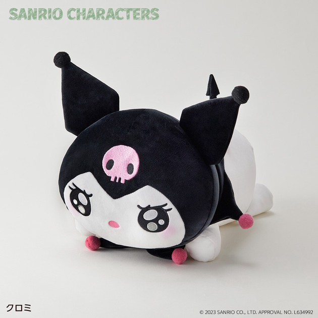 Fluffy Sanrio Plush Toys Cute Cartoon Anime Plushie Kuromi My