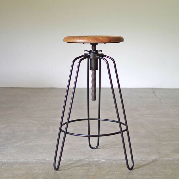 昇降スツール　SR IRON STOOL ② ライフファニチャー / LIFE FURNITURE | SR IRON HIGH STOOL SR