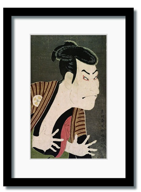 和楽シリーズ インテリアアート 浮世絵 東洲斎写楽/三世大谷鬼次