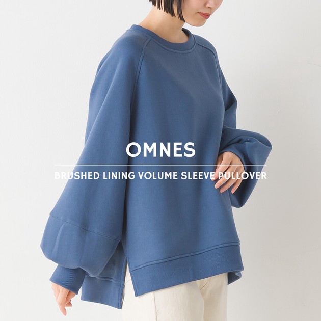 Sweatshirt Pullover Long Sleeves Brushed Lining Puff Sleeve  Import  Japanese products at wholesale prices - SUPER DELIVERY