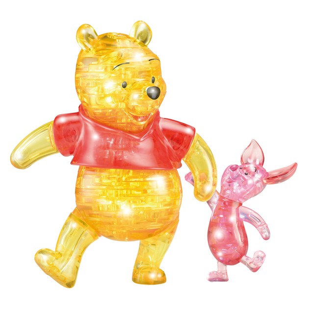 クリスタルギャラリー くまのプーさん＆ピグレット カラー