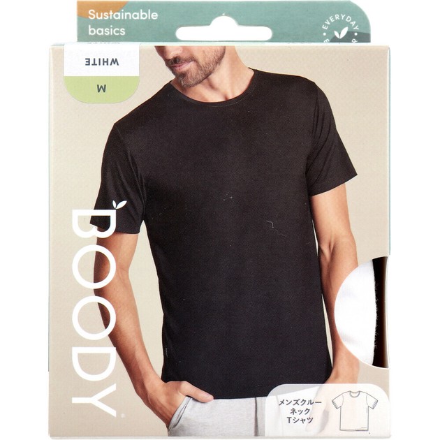 BOODY メンズ クルーネックTシャツ Mサイズ ホワイトの商品ページ｜卸・仕入れサイト【スーパーデリバリー】