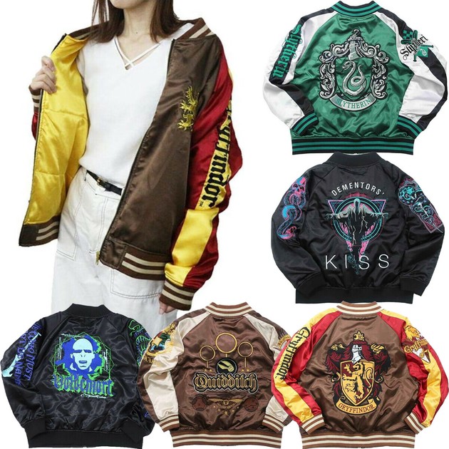 新品　ハリーポッター　スリザリン　スカジャン　ジャケット　アウター　ブルゾン 11840238_s_1001.jpg