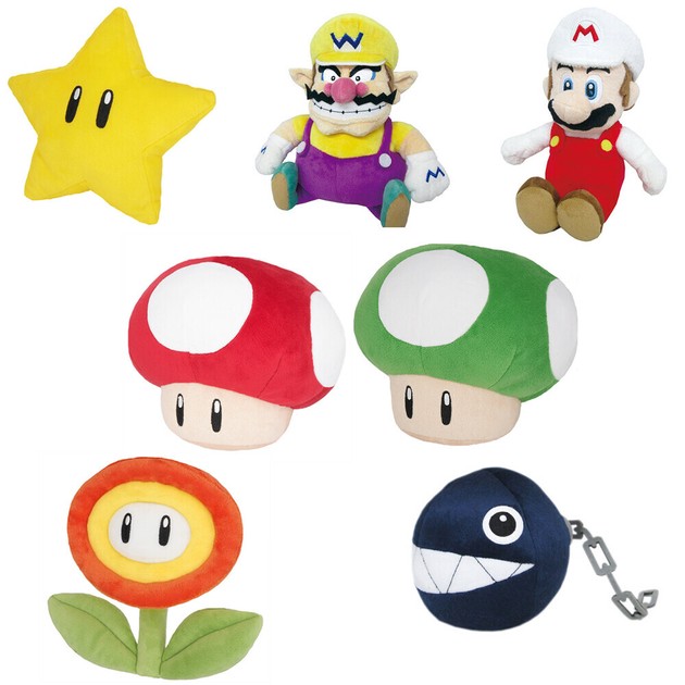 SUPERMARIOスーパーマリオ キャラクターぬいぐるみ まとめ売り