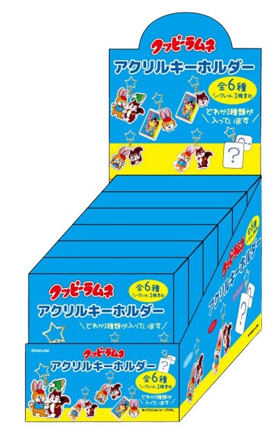 シークレット アクリルキーホルダー 6個入りBOX お菓子