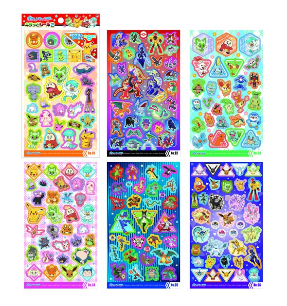 商品画像：ポケットモンスター キラッとシール2の商品ページ｜卸・仕入れ 5