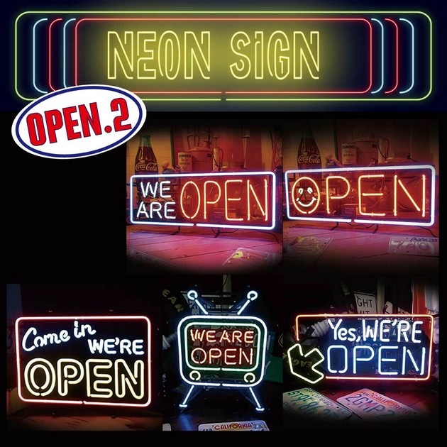 チャッピー　アメリカン ネオンピクチャー ダイナー フレーム 壁掛け neon62_main_b.jpg