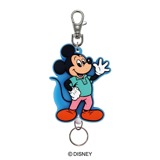 ディズニー ラバーリールキーホルダー（ミッキーマウス）の商品ページ