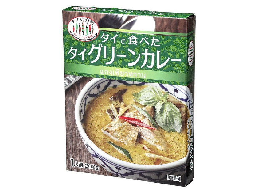 日本最大のブランド タイで食べたタイグリーンカレーの商品ページ｜卸・仕入れサイト 調味料・料理の素・油