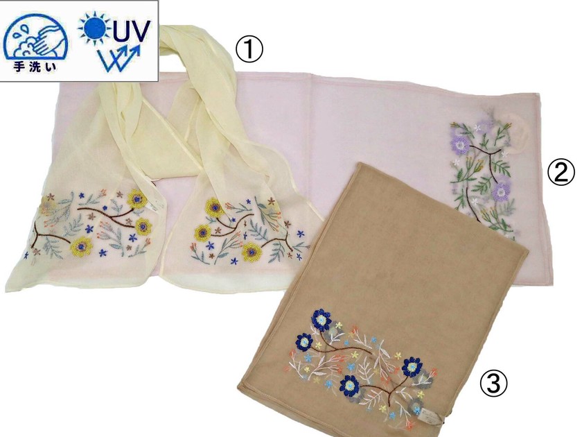 Stole Embroidered | Import Japanese products at wholesale prices 