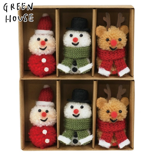 【特別送料無料！】 売上金は全額を寄付します ハンドメイド 青く クリスマスドッグ 羊毛フェルト