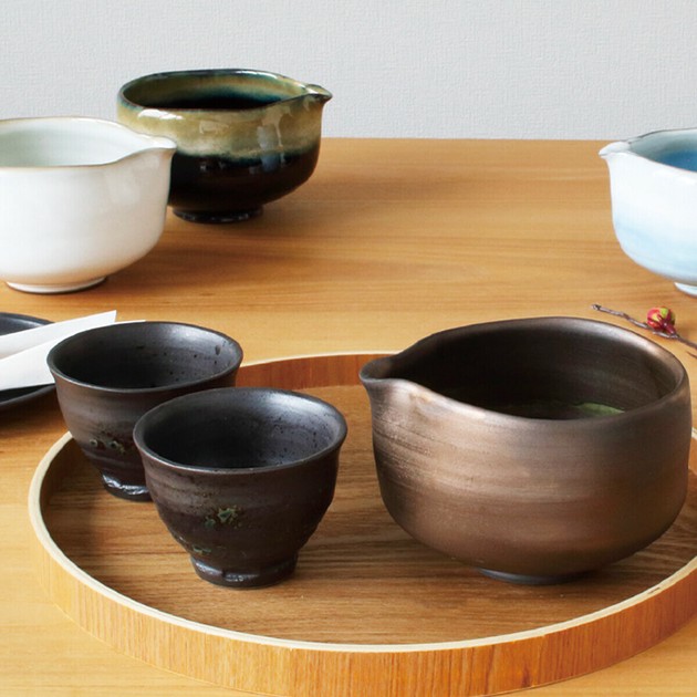 抹茶碗 三個