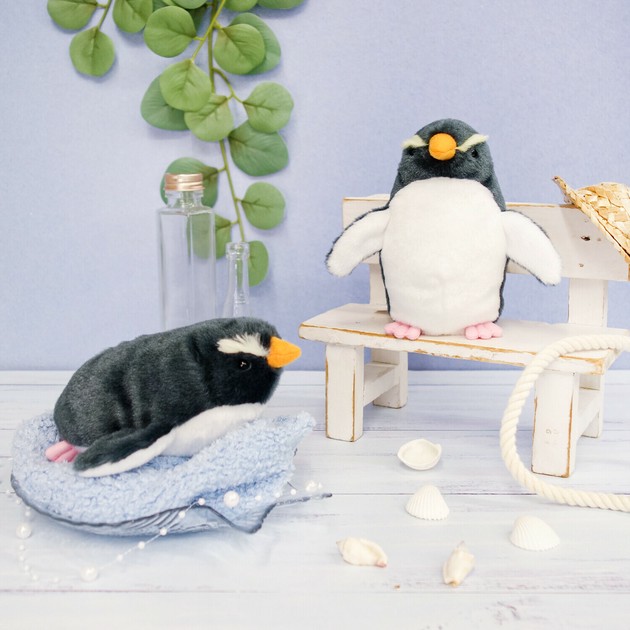 海中散歩】ぽちゃまるシリーズ ぬいぐるみS ペンギン第2弾 (2種