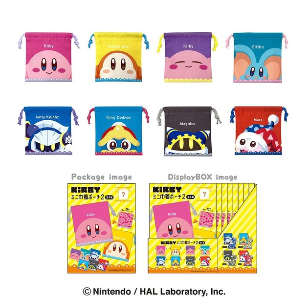 【☆】星のカービィ ミニ巾着　２セット 星のカービィ ミニ巾着ポーチ2（1BOX8入）の商品ページ｜卸