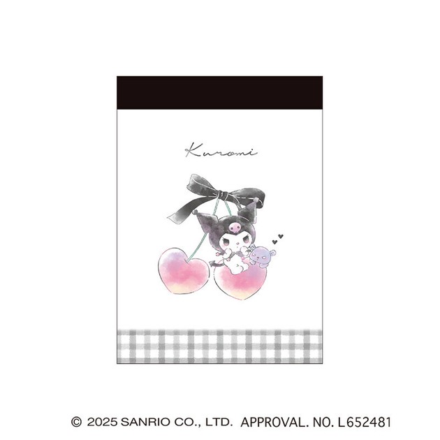 先行受注】ミニメモ マイメロディ×クロミ サンリオキャラクターズ 予約〆2/12の商品ページ｜卸・仕入れサイト【スーパーデリバリー】