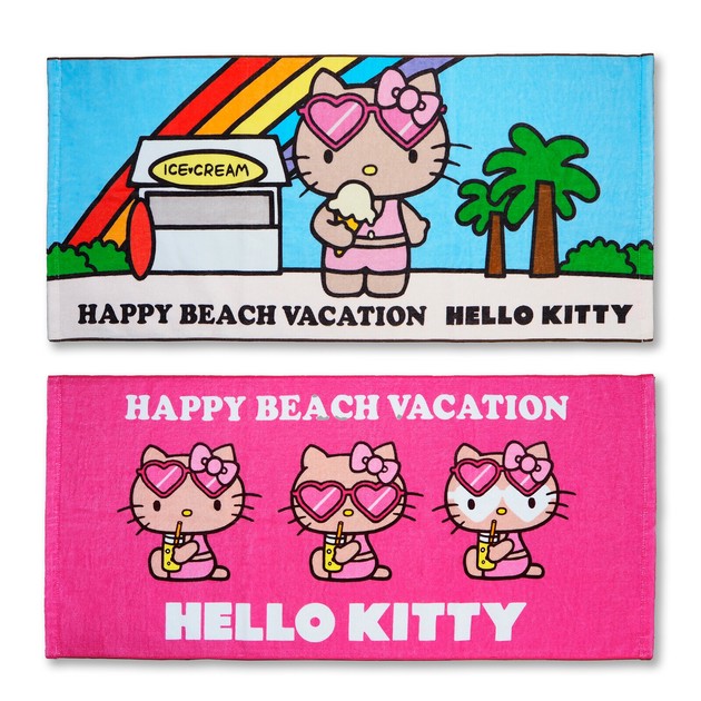 ハローキティ TOM'S コラボタオル 2025SS新作】サンリオ SANRIO ハローキティ フェイスタオルの