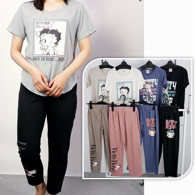 1282 ベティ服おまとめ ベティ Tシャツ8分丈パンツ 上下セット キャラクター