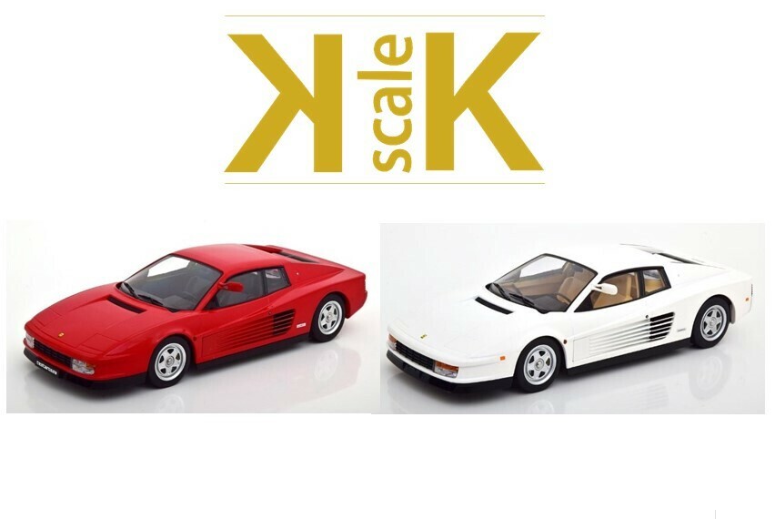 新品 KK scale 1/18 フェラーリ Testarossa Monospecchio 1984の