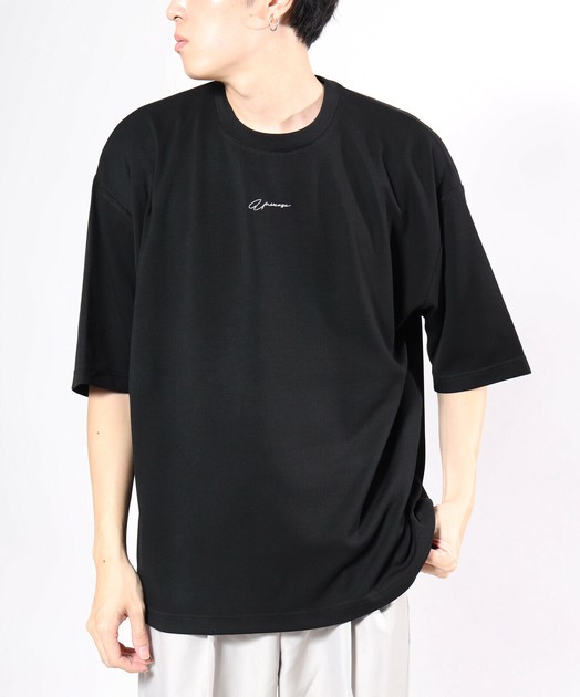 公式サイト - ハイブランドの新作が続々登場 T-shirt Crew Import | Touch Cool Sleeve Short Front Neck アイドル
