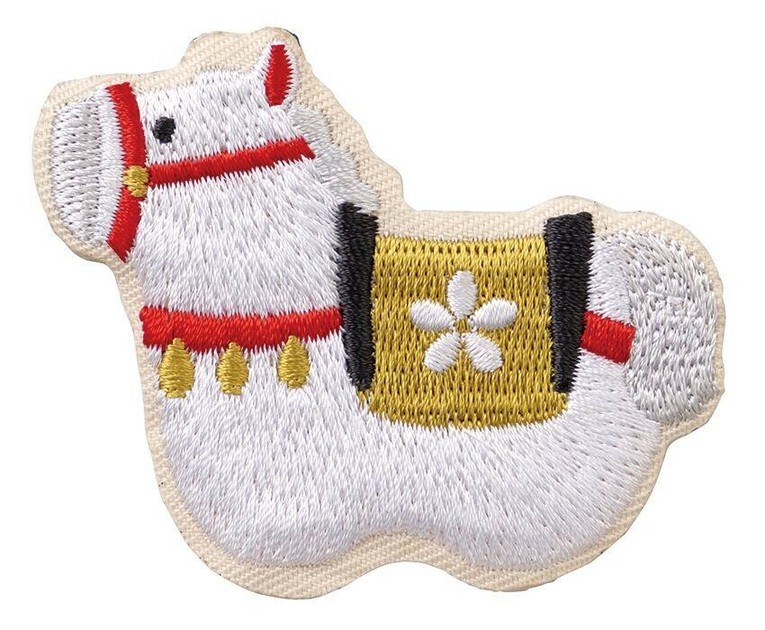 お正月刺繍マグネット M 干支午 DK-29385の商品ページ｜卸