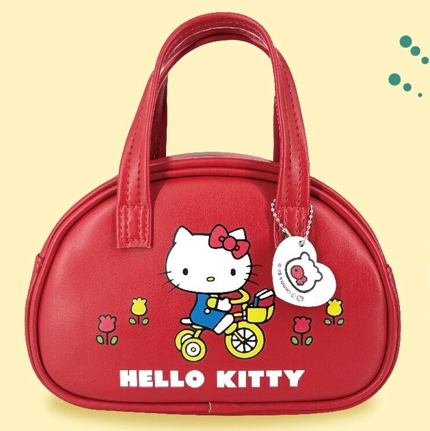 Sanrio サンリオ　ハローキティ　トランク　ボストンバッグ　未使用 ☆【7月下旬入荷予定】サンリオキャラクターズ ミニボストン