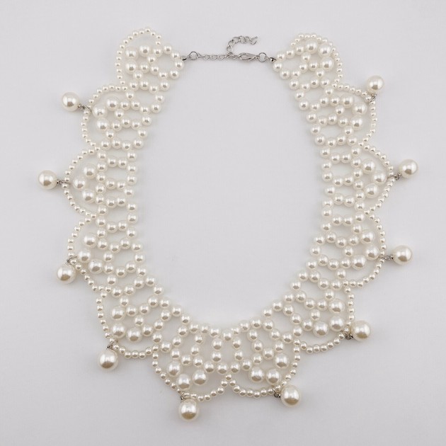 ☆新品　大橋 和也 着用モデル White Pearl Necklace GSJ BEAUTIFUL FW PEARL NECKLACE 66
