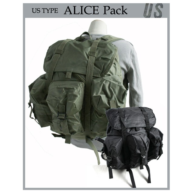 楽天市場】US（米軍放出品）LC-2 ALICE Pack OD Medium アリス