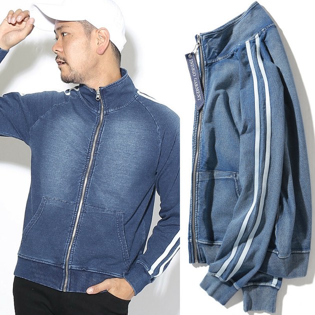 mens track denim