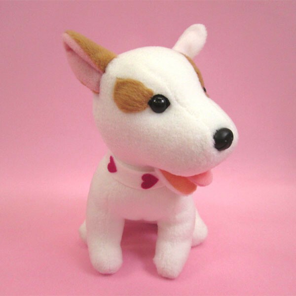 english bull terrier soft toy