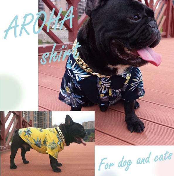 Pet Product Dog Botanical For Cat Aloha Shirt Pet Pet Export