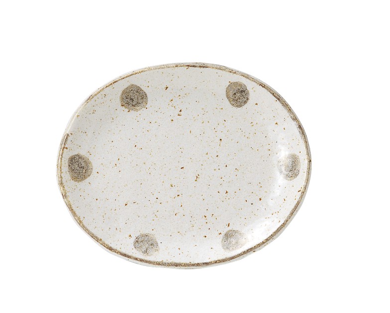 Dot Oval Dish Import Japanese Products At Wholesale Prices Super Delivery