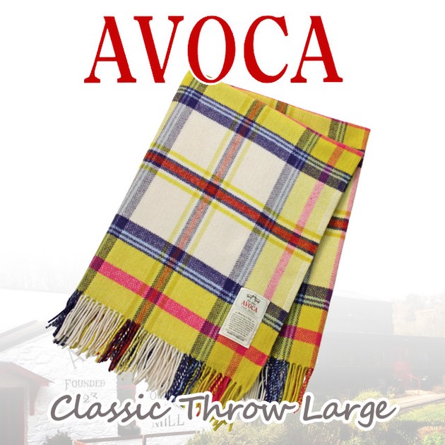 AVOCA アヴォカ Classic Throw Large クラシックスロー ラージ【北欧 ...