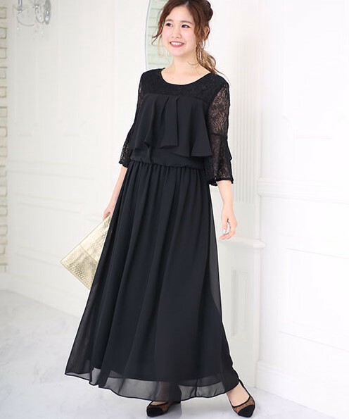 black gray dress