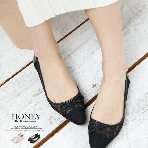 Lace Flat Shoes Shoe | Import Japanese