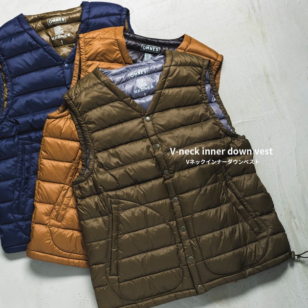 Outerwear Vest Nylon V-Neck Unisex | Import Japanese products at